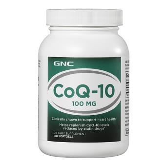 GNC辅酶Q10（美国 100mg/120粒 保护心脏）